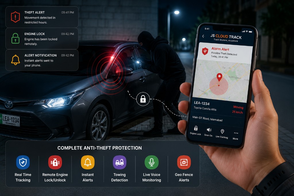 Anti-Theft Car Tracking Solutions